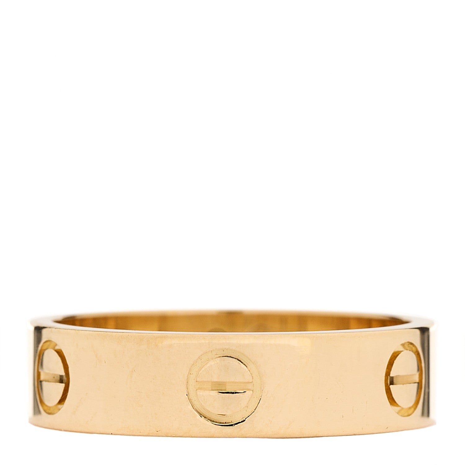 Cartier 18K Yellow Gold 5.5mm LOVE Ring 60 9.25 1 of 5