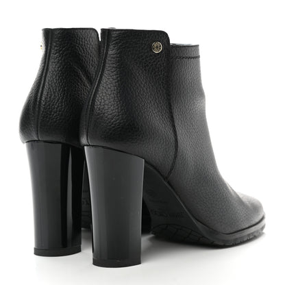 Jimmy Choo Grainy Calfskin Hart Ankle Boots 35.5 Black 4 of 7