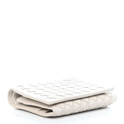 Bottega Veneta Nappa Intrecciato Bi-Fold Wallet White 3 of 4