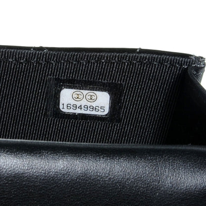 Chanel Patent Quilted Travel Wallet Black 9 of 11