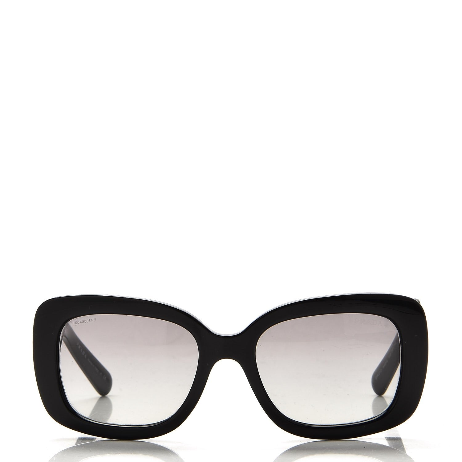 Prada Acetate Baroque Sunglasses SPR 27O Black 2 of 8