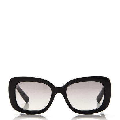 Prada Acetate Baroque Sunglasses SPR 27O Black 2 of 8