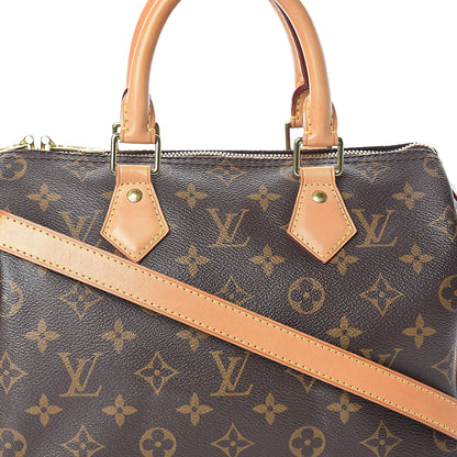 Louis Vuitton Monogram Speedy Bandouliere 25 8 of 10