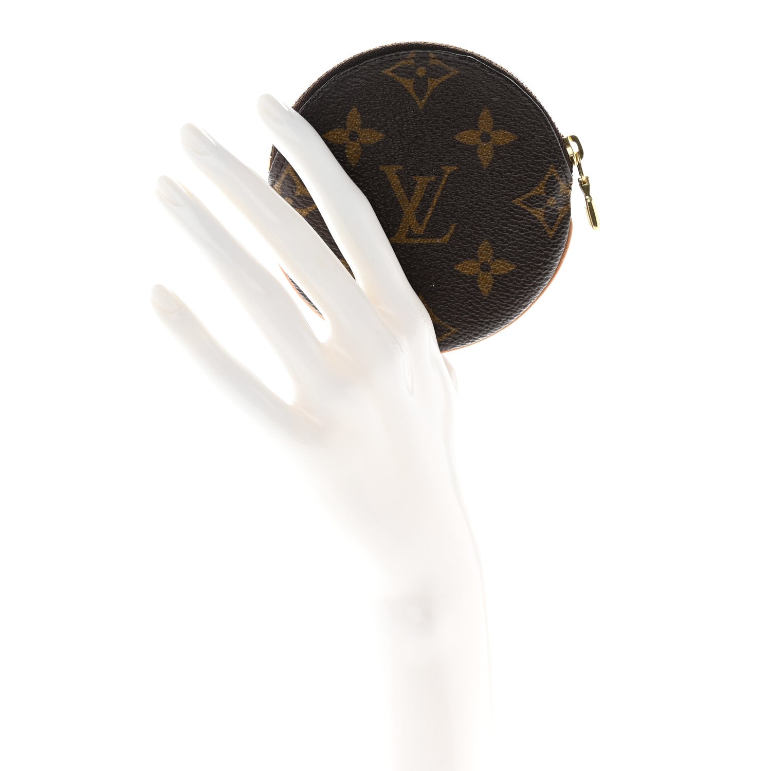 Louis Vuitton Monogram Round Coin Purse 2 of 8