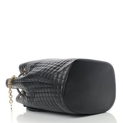 Celine Calfskin Quilted Small C Backpack Black 4 of 12