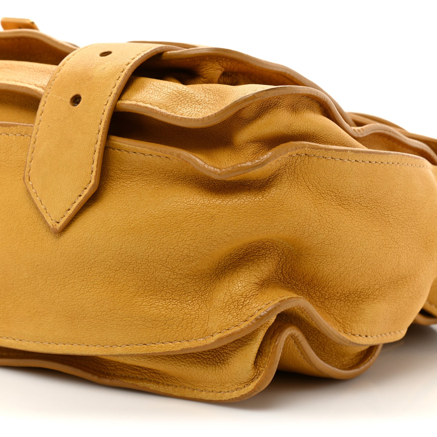 Lambskin Medium PS1 Satchel Mustard