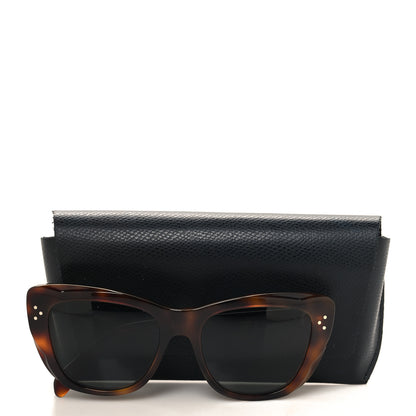 Celine Acetate Butterfly Sunglasses CL 401991/S Tortoise 7 of 7