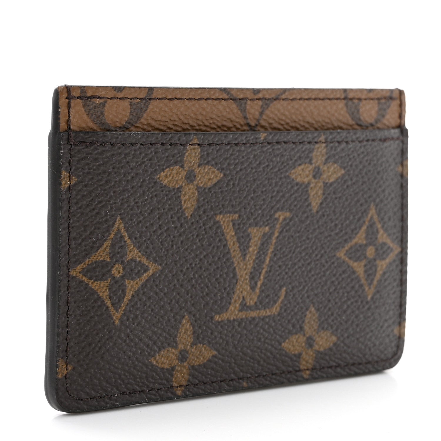 Louis Vuitton LOUIS VUITTON Reverse Monogram Card Holder 3 of 11