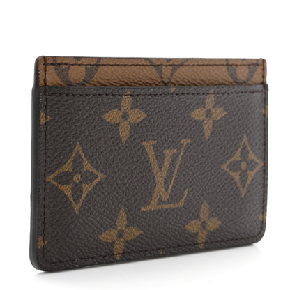 Louis Vuitton LOUIS VUITTON Reverse Monogram Card Holder 3 of 11