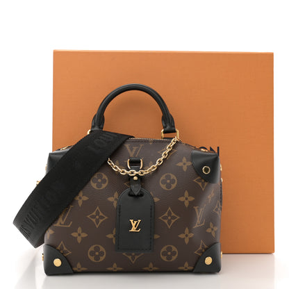Louis Vuitton Monogram Petite Malle Souple Black 10 of 10