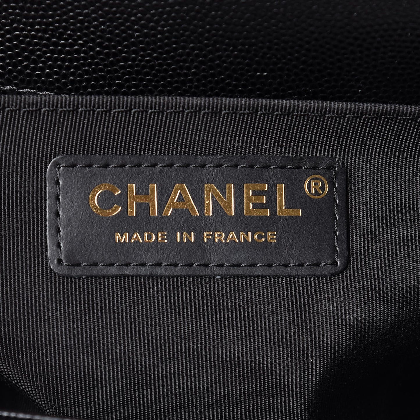 Caviar Quilted Medium Boy Flap Black