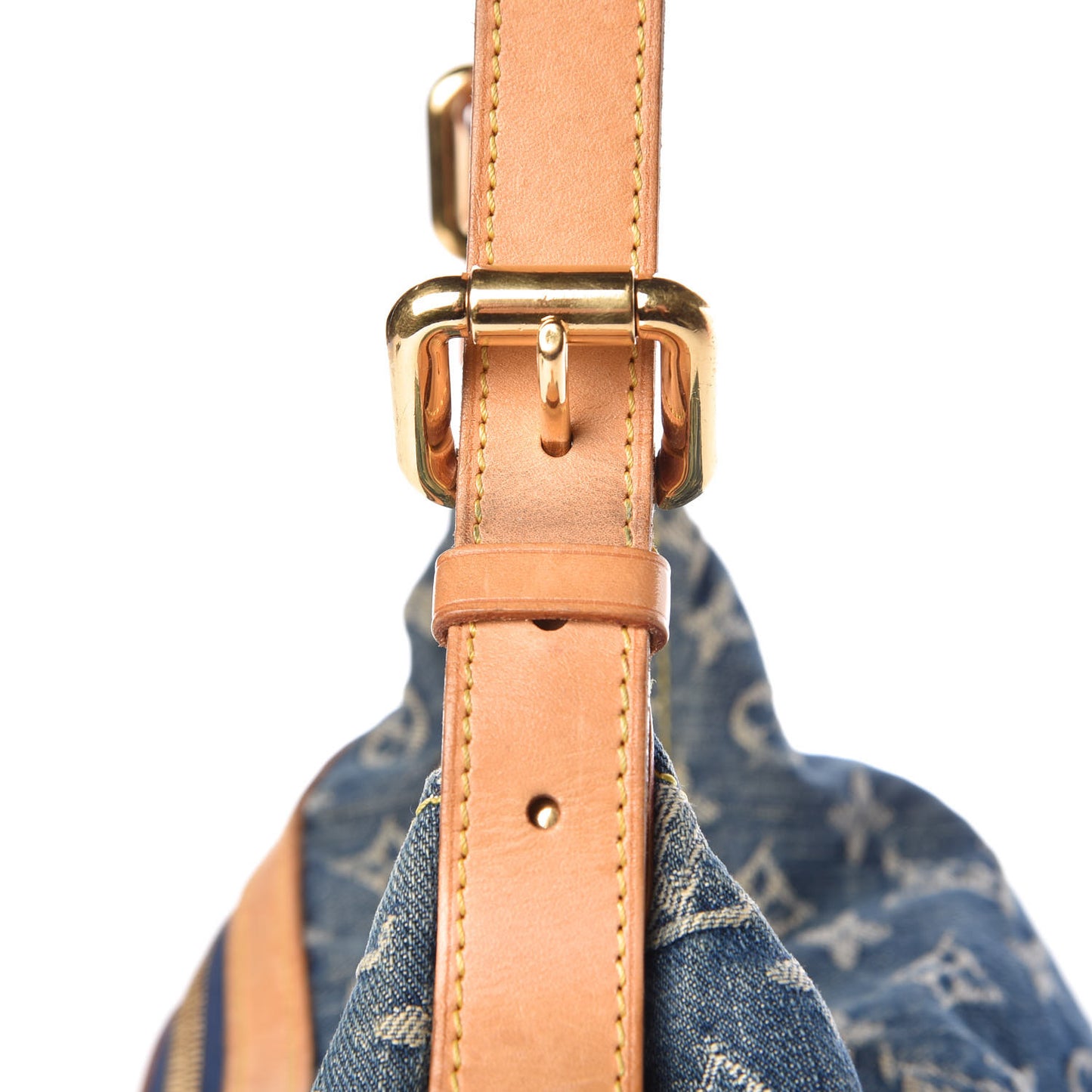 Monogram Denim Baggy PM Blue
