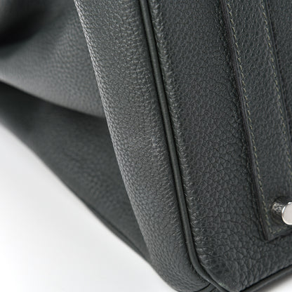 Hermes Togo Birkin 35 Vert Fonce 17 of 19