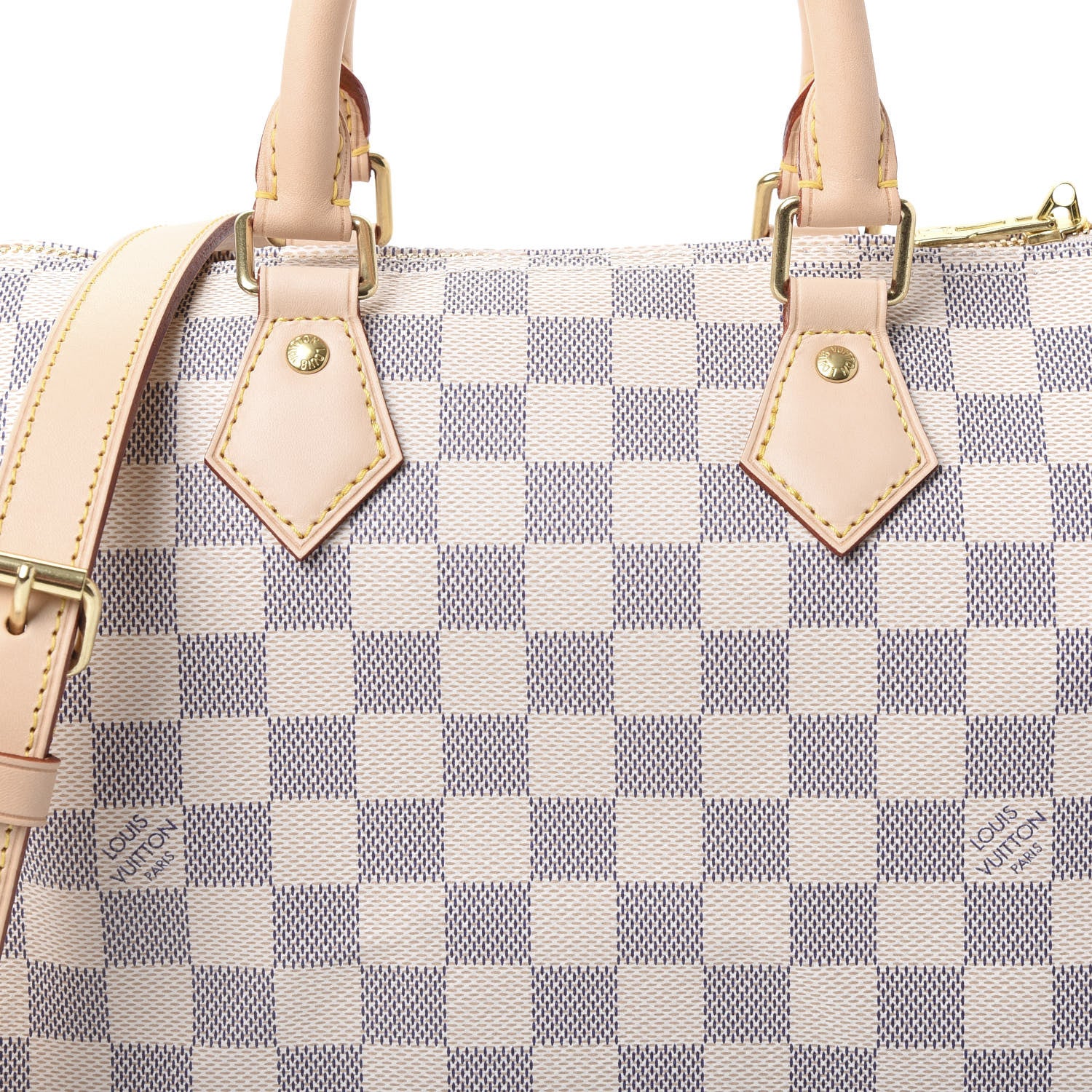 Louis Vuitton Damier Azur Speedy Bandouliere 25 11 of 11