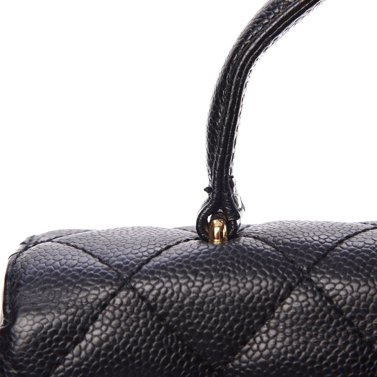 Chanel Caviar Quilted Jumbo Kelly Flap Black 15 of 16
