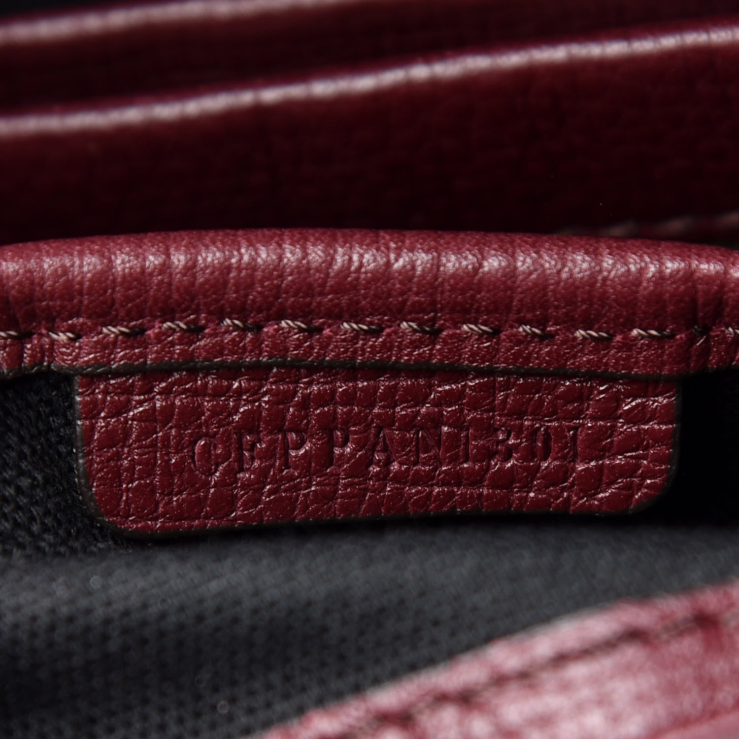 Burberry Derby Calfskin House Check Small Camberley Mahogany Red 8 of 26