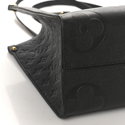 Louis Vuitton Empreinte Monogram Giant Onthego MM Black 7 of 8