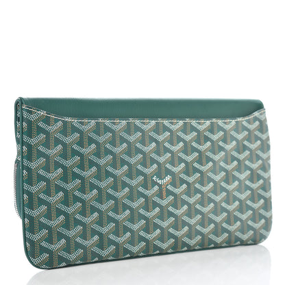 Goyard Goyardine Sainte Marie Soft Clutch Green 4 of 11