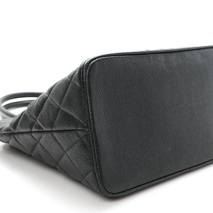 Chanel Caviar Quilted Medallion Tote Black 9 of 10
