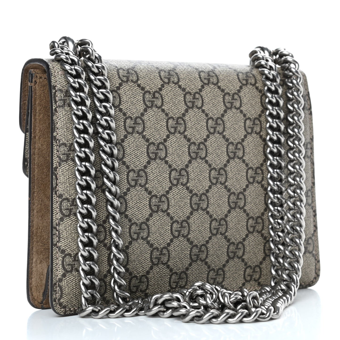 GG Supreme Monogram Mini Dionysus Shoulder Bag Taupe