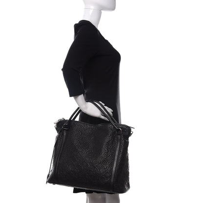 Louis Vuitton Monogram Lambskin Antheia Ixia MM Black 2 of 14