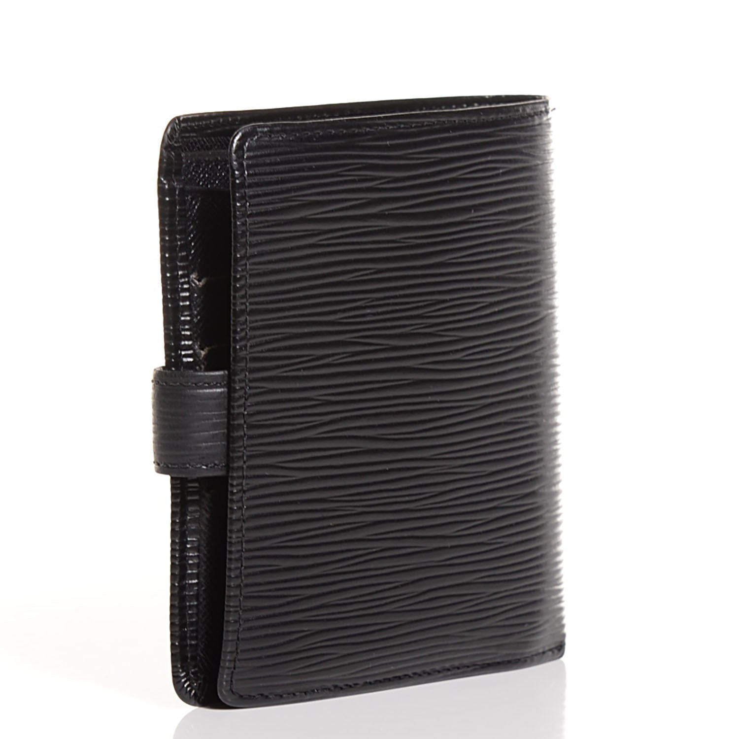 Louis Vuitton Epi Porte-Billets Compact Wallet Black 3 of 7