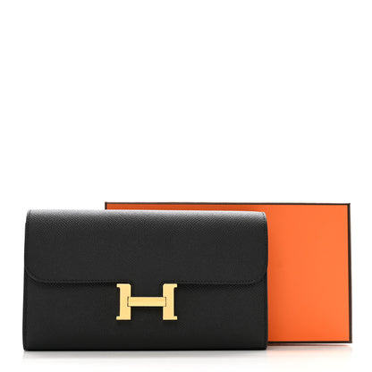 Hermes Epsom Constance Wallet To Go Black 10 of 10