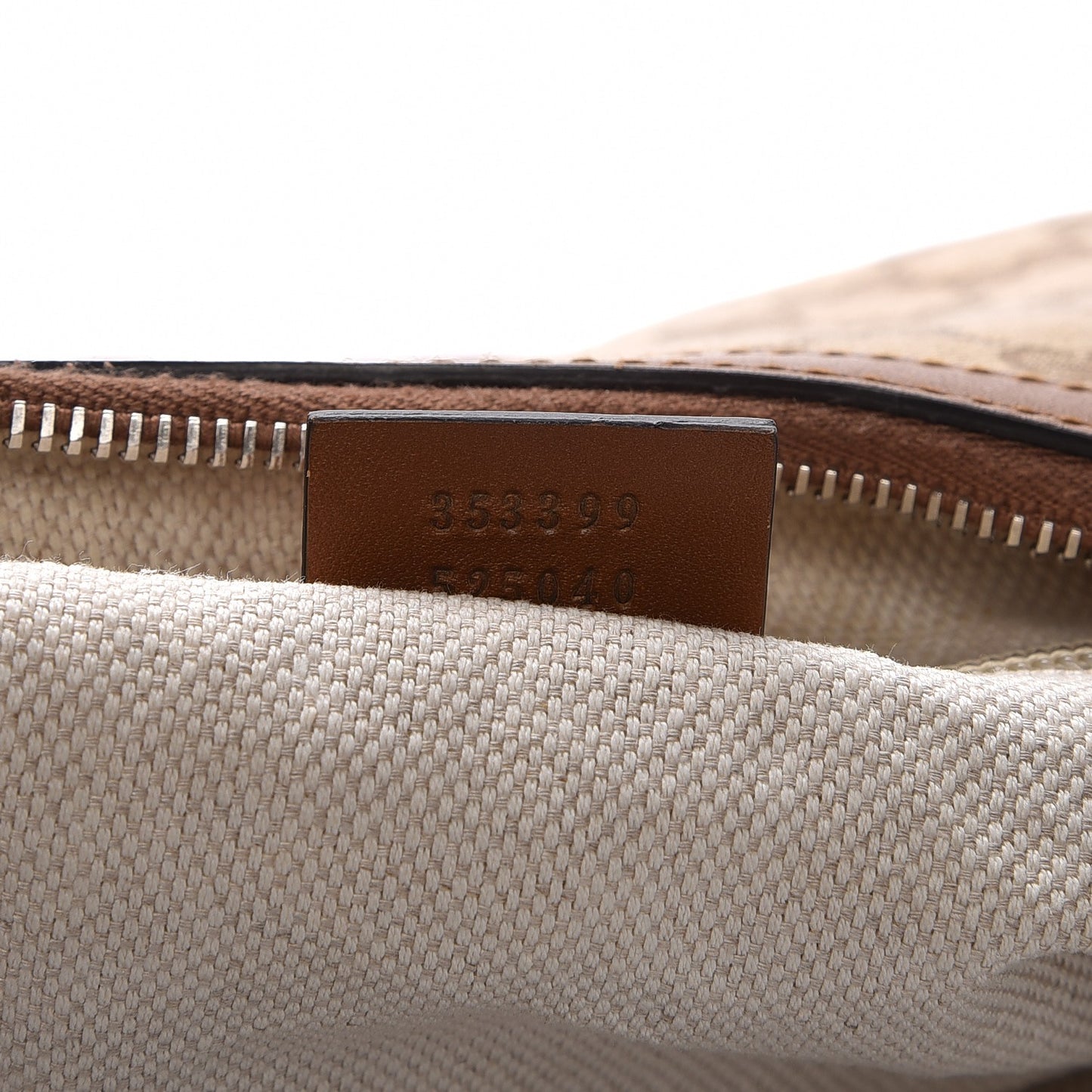 Monogram Medium Half Moon Hobo Brown
