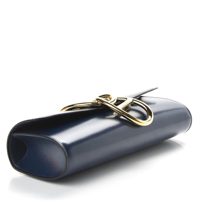 Hermes Box Egee Clutch Bleu De Prusse 4 of 9