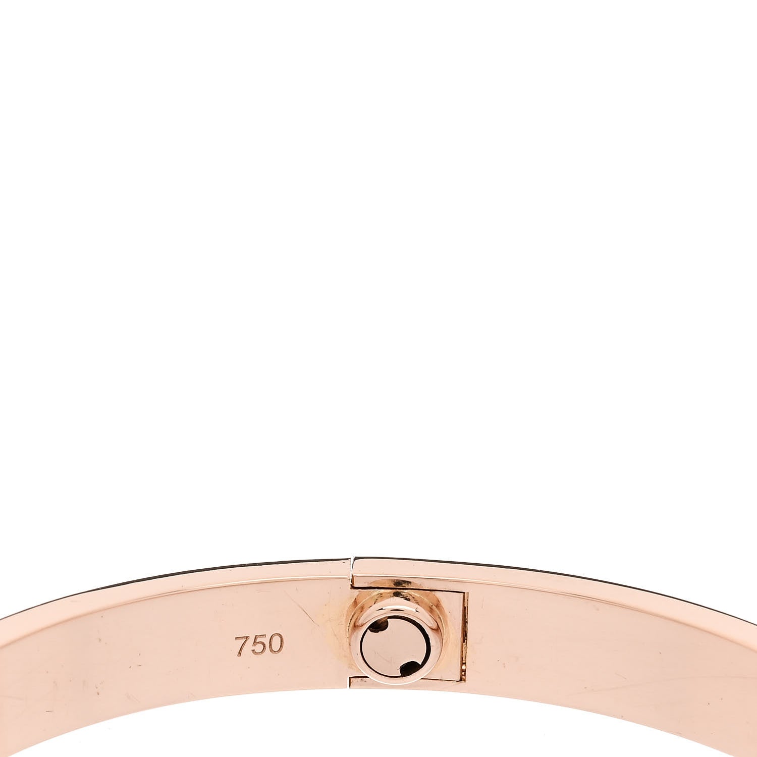 Cartier 18K Pink Gold LOVE Bracelet 18 5 of 5