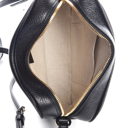 Gucci Pebbled Calfskin Small Soho Disco Bag Black 5 of 7
