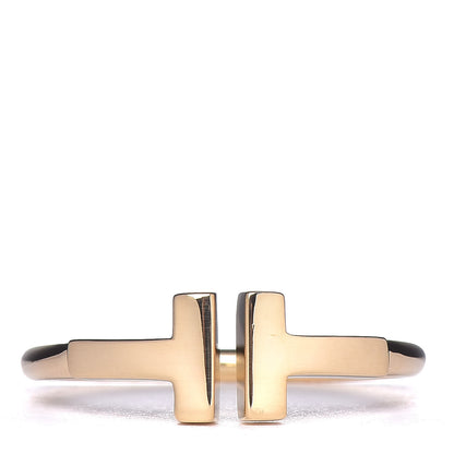 Tiffany 18K Yellow Gold T Wire Ring 48 4.5 1 of 6