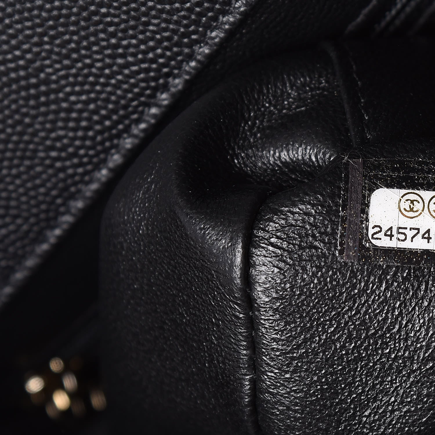 Chanel Caviar Quilted Large Business Affinity Flap Black 7 of 8