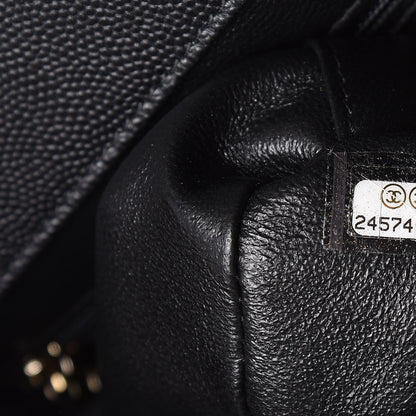 Chanel Caviar Quilted Large Business Affinity Flap Black 7 of 8
