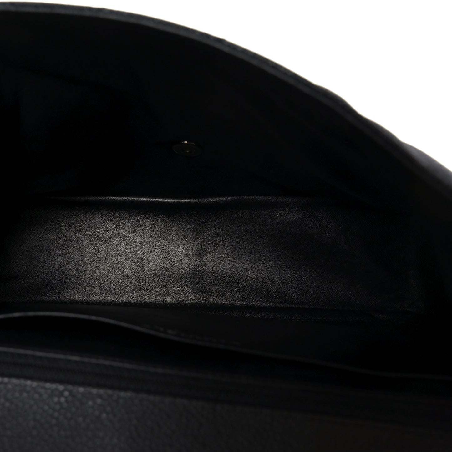 Caviar Quilted Jumbo Single Flap Black