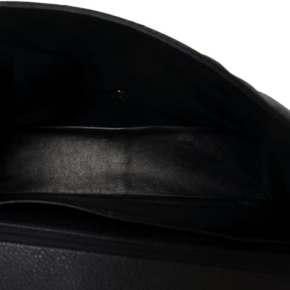 Chanel Caviar Quilted Jumbo Single Flap Black 5 of 10