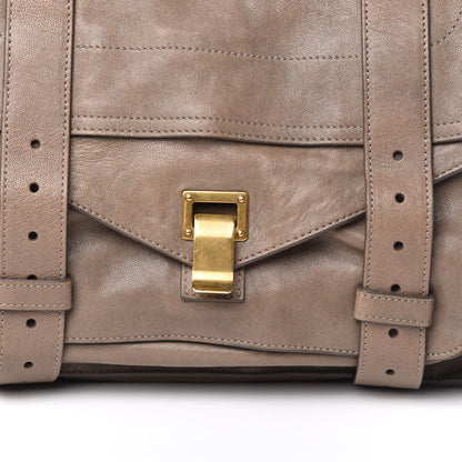 Proenza Schouler Lambskin Medium PS1 Satchel Smoke 11 of 11