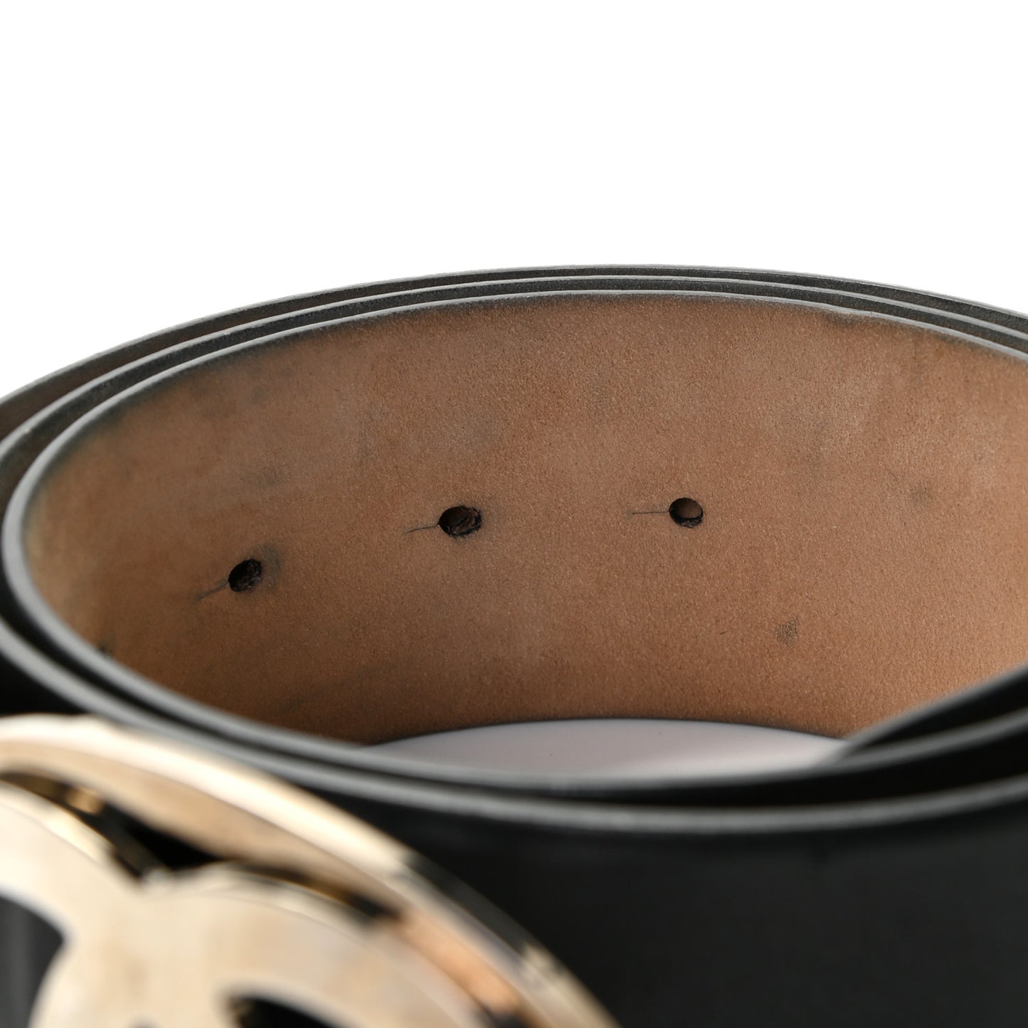 Calfskin CC Belt 90 36 Black