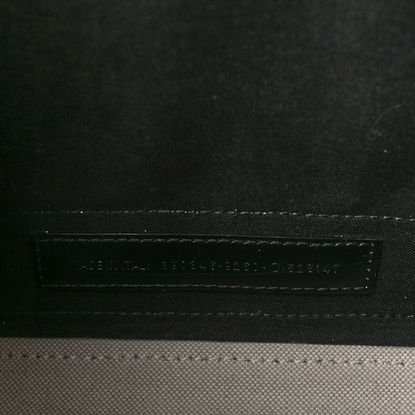 Cotton Canvas Calfskin Navy Cabas XS Natural Black