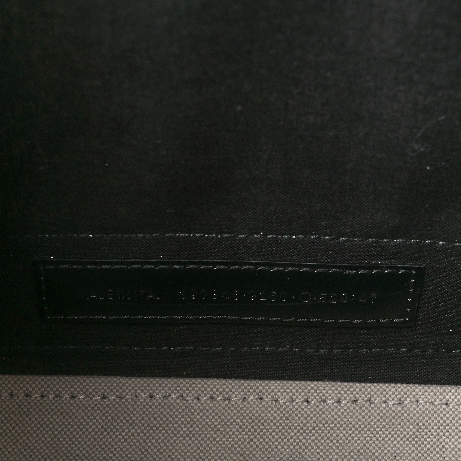 Balenciaga Cotton Canvas Calfskin Navy Cabas XS Natural Black 9 of 12