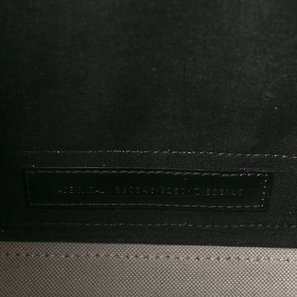 Balenciaga Cotton Canvas Calfskin Navy Cabas XS Natural Black 9 of 12