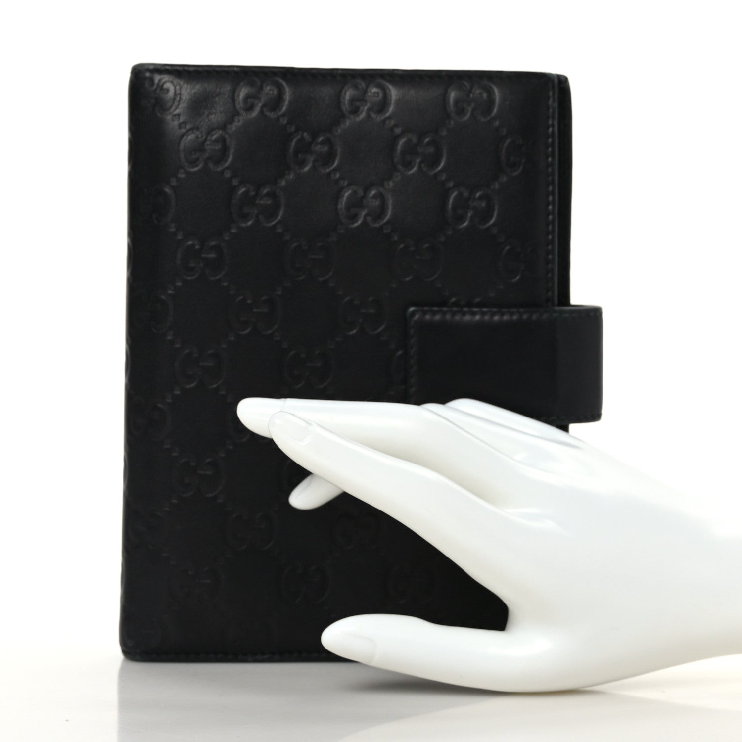 Gucci Guccissima Standard Agenda Black 2 of 9