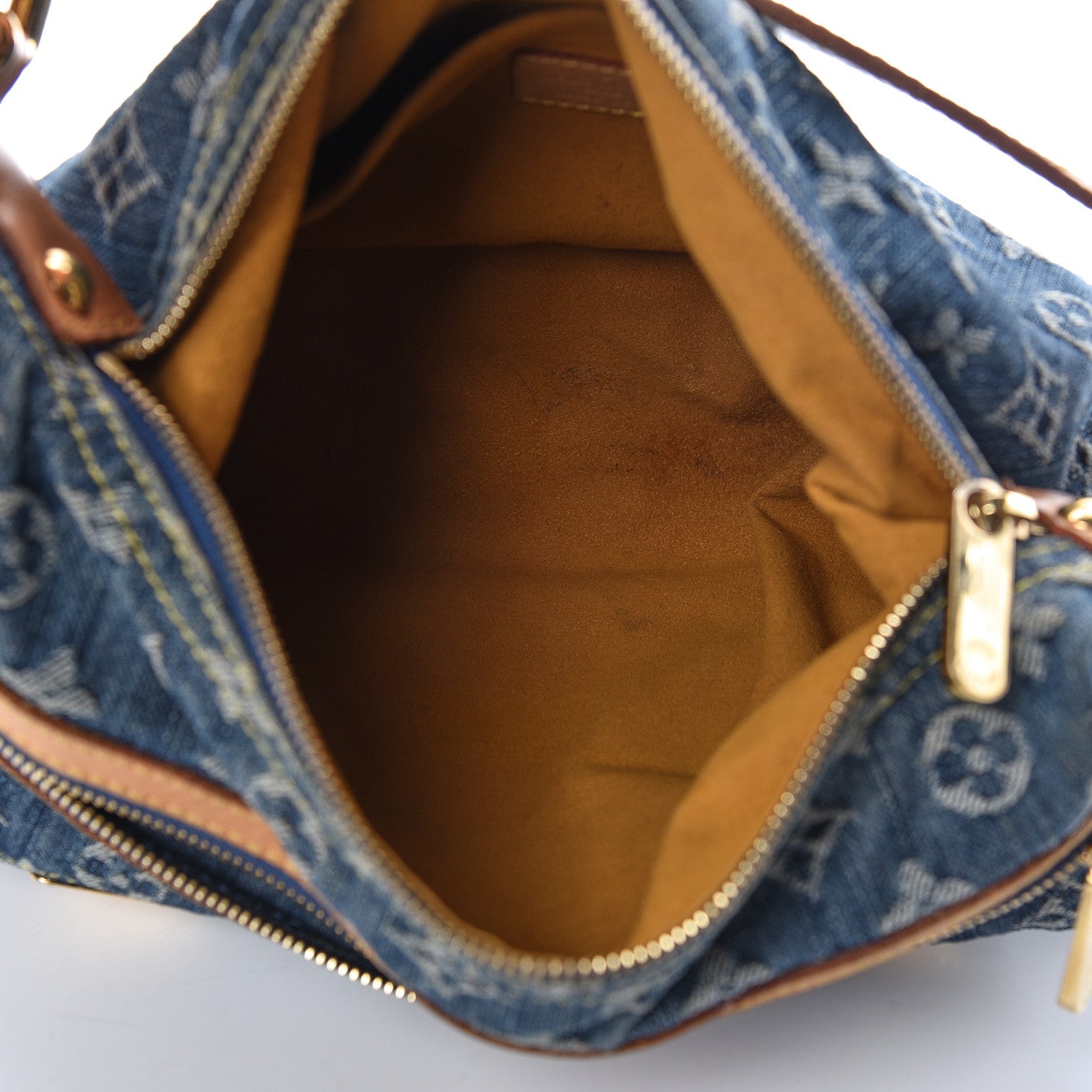 Louis Vuitton Monogram Denim Baggy PM Blue 5 of 13