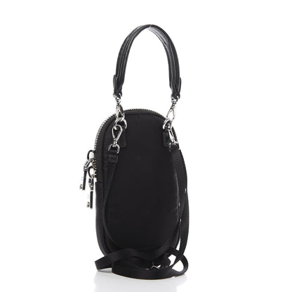 Prada Tessuto Nylon Pocket Mini Bag Black 3 of 10