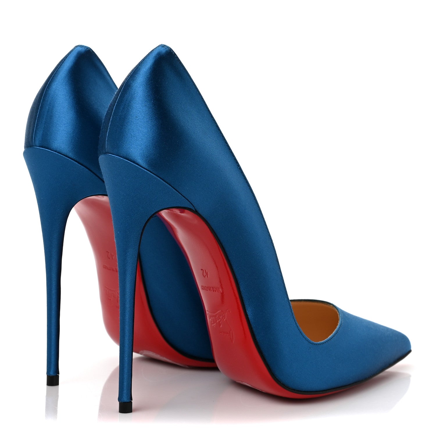 Christian Louboutin Satin So Kate 120 Pumps 42 Positano 4 of 8