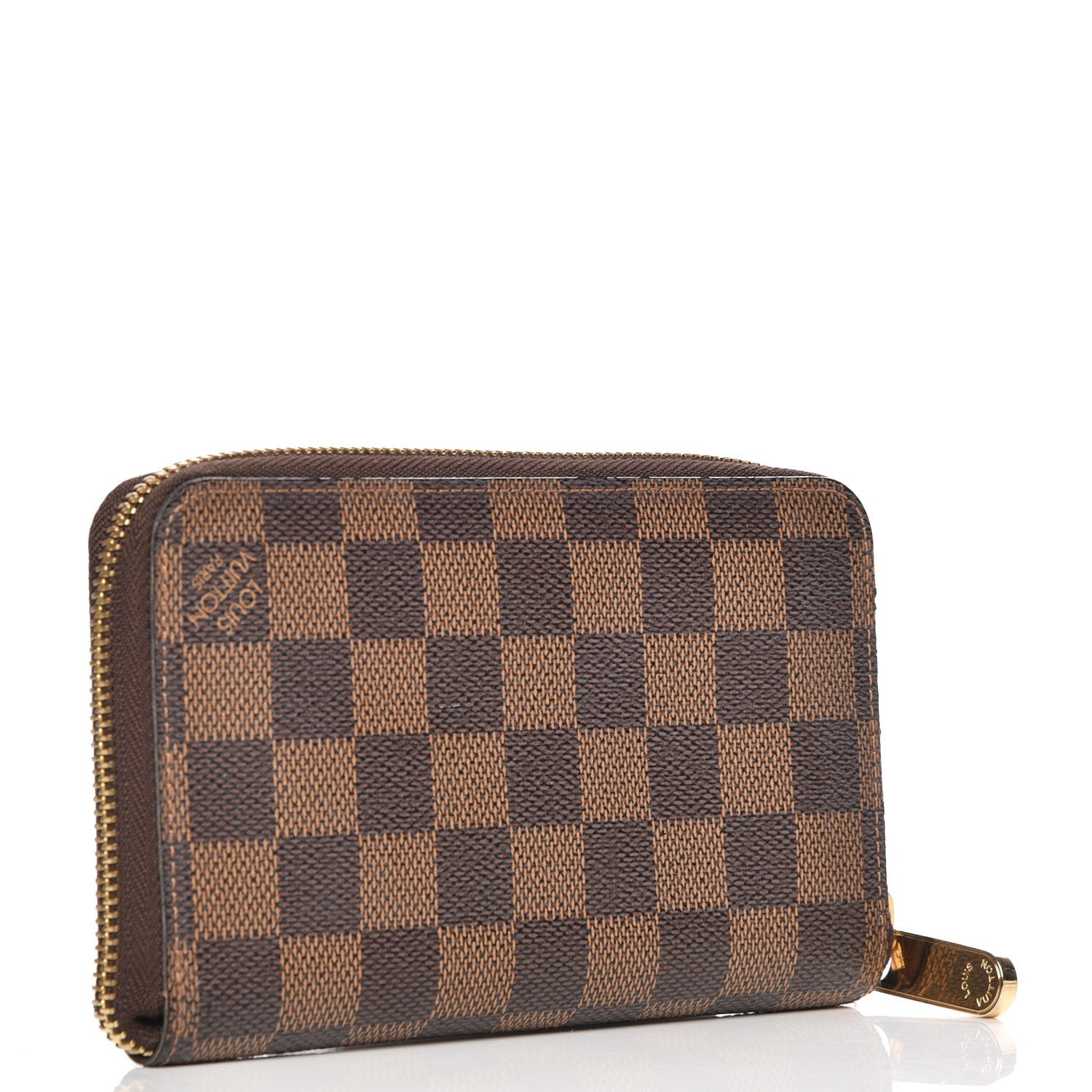 Louis Vuitton Damier Ebene Zippy Compact Wallet 3 of 8