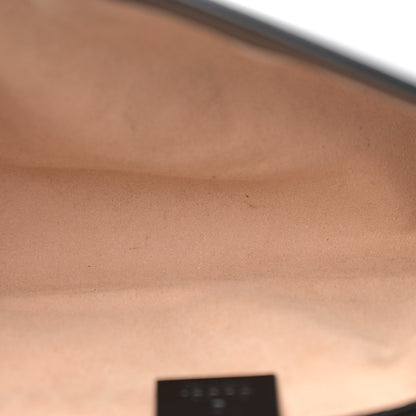 Gucci Calfskin Matelasse Small GG Marmont Shoulder Bag Black 5 of 13