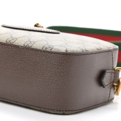 Gucci GG Supreme Monogram Web Neo Vintage Shoulder Bag Beige New Acero Crop 9 of 9