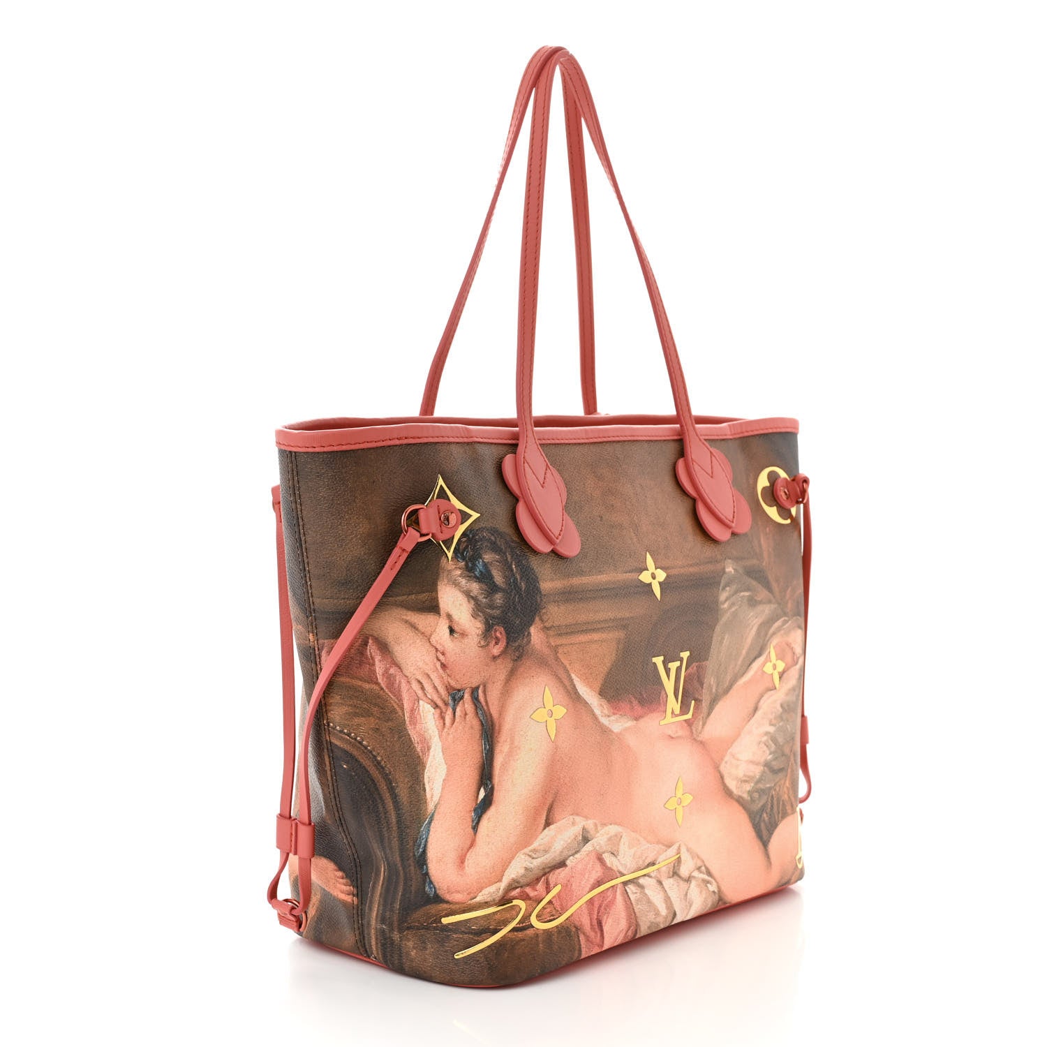 Louis Vuitton Masters Jeff Koons Boucher Neverfull MM 4 of 11