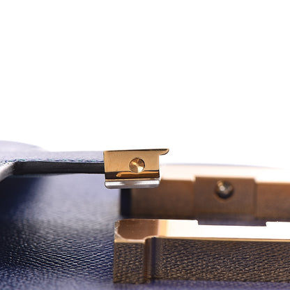 Hermes Epsom Horseshoe Constance 24 Bleu Electric Bleu Paon 15 of 25